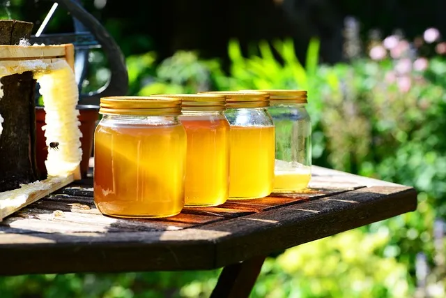 How do you store honey after harvesting?